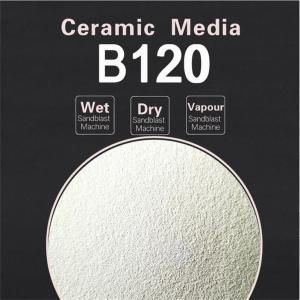 China B120 3C Charging Lines ZrO2 Ceramic Blasting Media wholesale