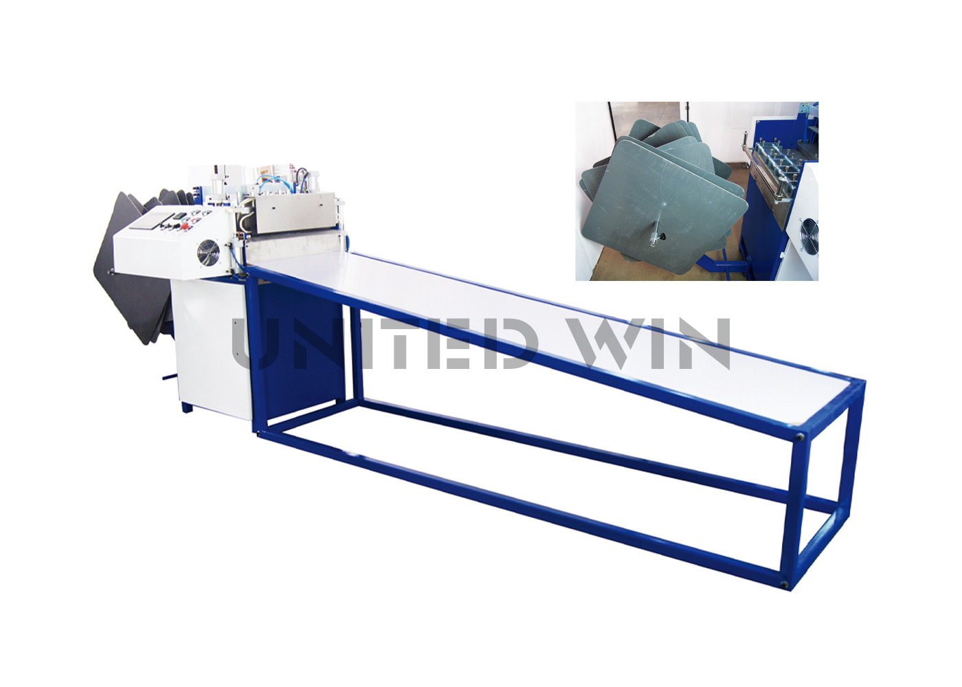 Container woven bag webbing cutter 50hZ Fibc Webbing Cutting Machine Bagging Auto Feeder