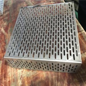 China customized cutting alloy sheet stainless steel perforated metal panel wholesale