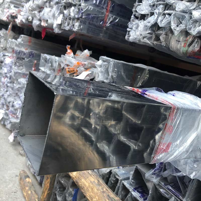 ASTM A554 TP304 Stainless Square Tube 600G Polished 1.2mm Thickness For Kitchenware