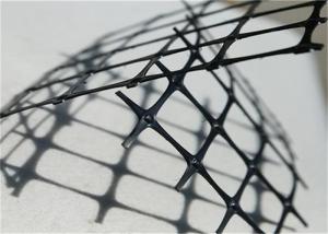 China 30KN Biaxial Plastic Geogrid Mesh For Construction wholesale