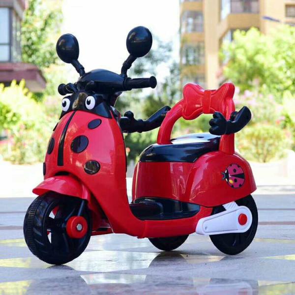 Plastic Electric Motorcycle Kids Ride On Toy with Lights and Music