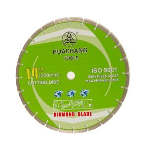 China 14inch 10&quot; Segmented Diamond Blade For Stone Concrete wholesale