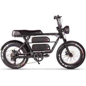 China 20 Inch Folding Fat Tire Electric Bike 1000w 750 Watt 500w 9.6Ah 40kmh Two Batteries wholesale