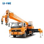 Telescopic Arm Construction Truck Crane 10 Ton With Hydraulic Valve