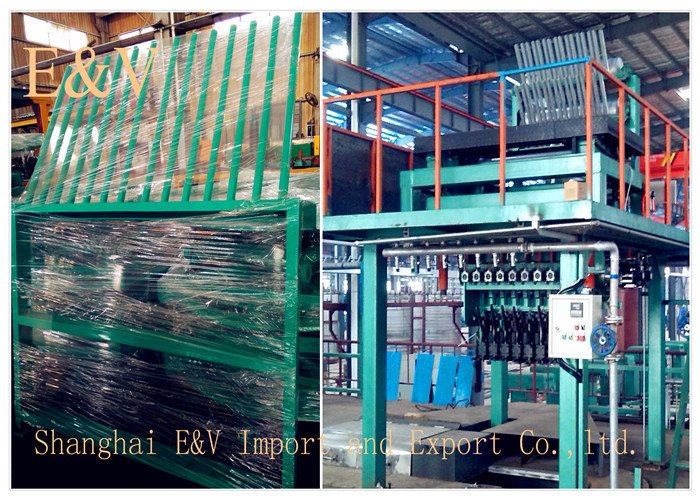 8mm 6000t PLC control Upward Casting Machine / wire making machine