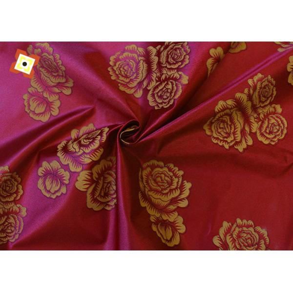 Warp Knitted Polyester 110GSM Mattress Quilting Fabric Printed Tie Dyed