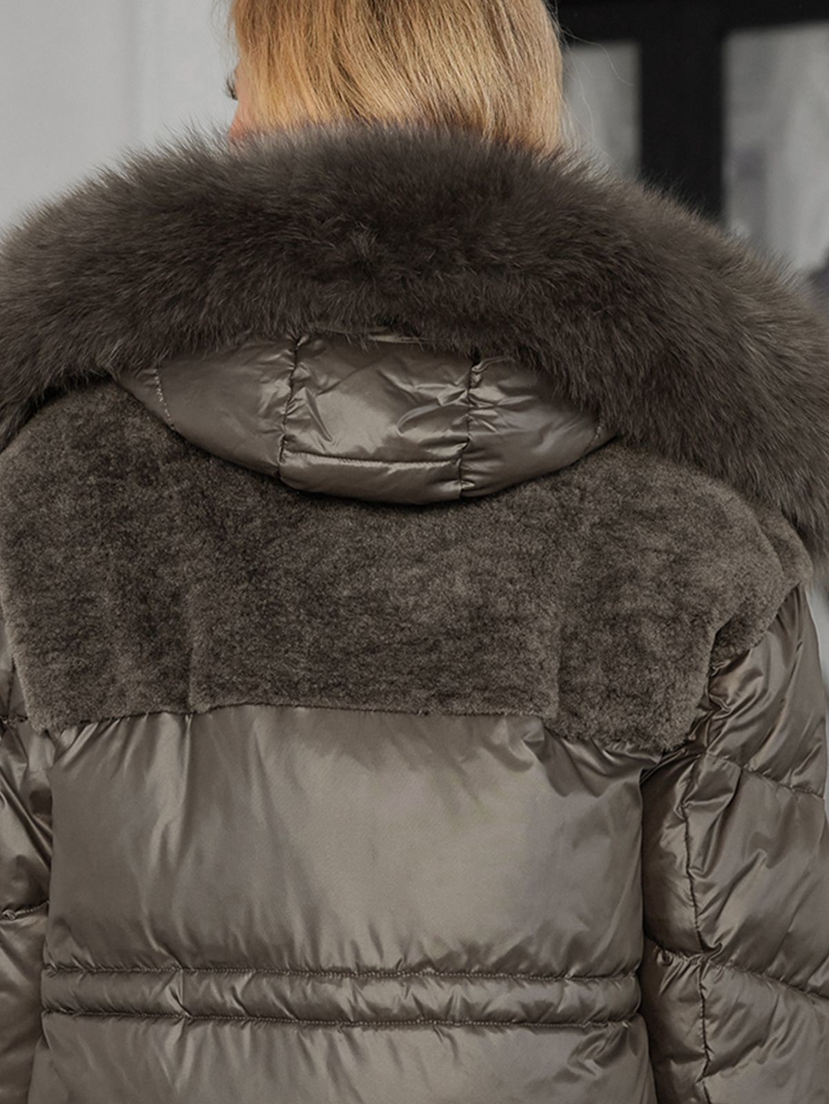Bio Down Coat Functionality Real Fox Fur Coat Machine Washable Care Instructions For Girls And Women Rich Fur Real Raccoon Soft Fur Windproof For Cold