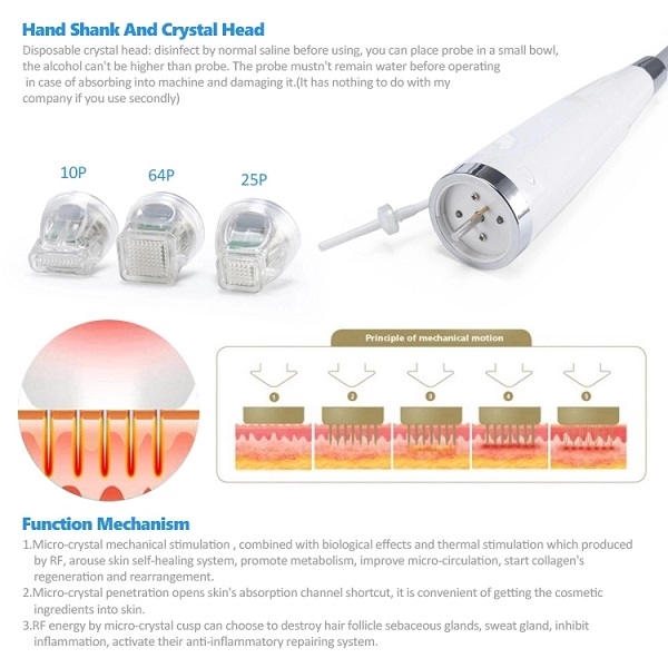 Microneedling Fractional RF Machine 2 In 1 Skin Tightening Wrinkle Removal