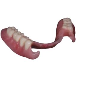 China Glossy Bonded Titanium Composite Dentures For Denture Dental Lab wholesale