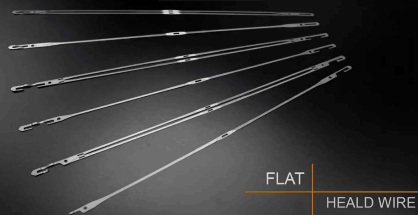 Stainless Steel Wire Heald Heald Wire For Carpet Industry 520MM Dobby Heald