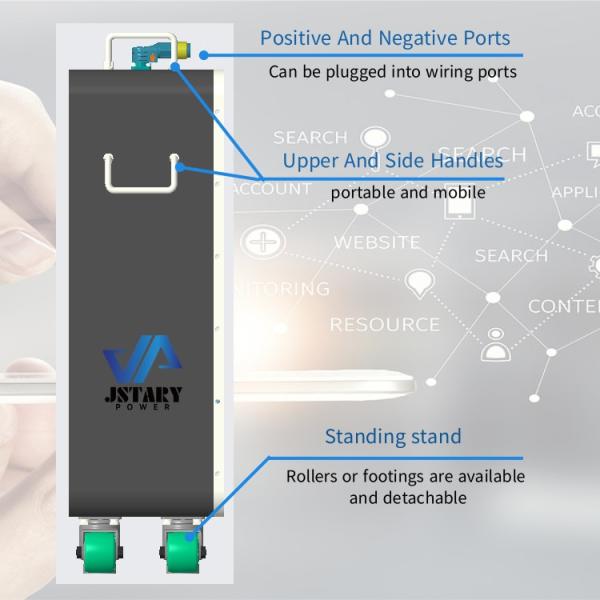 48 Volt 205Ah Solar System Battery Low Maintenance Lithium Battery For Home Solar