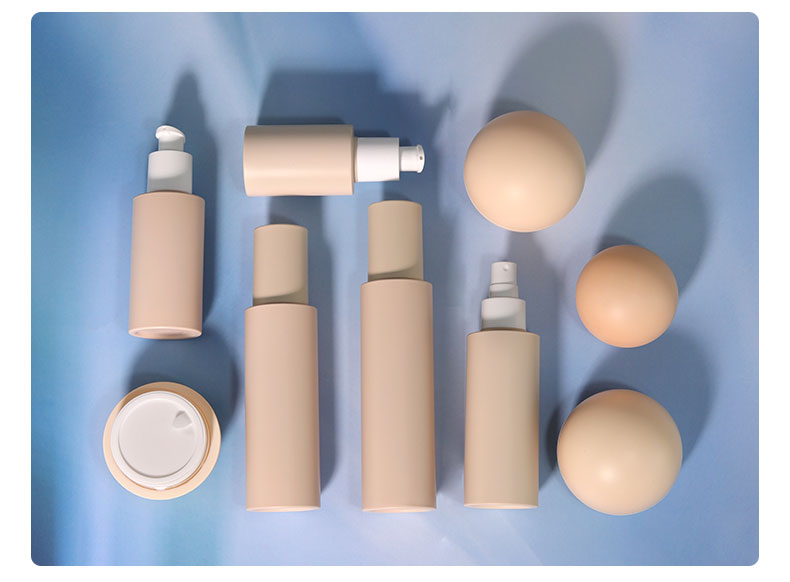 Round Shape 50ml Cosmetic Bottles Customized PETG Cream Jar Skincare Packaging With SCREW CAP