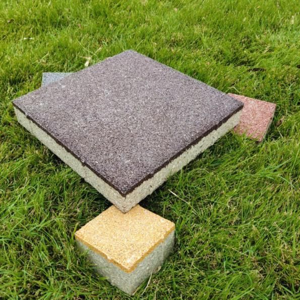Red Porcelain / Ceramic Water Permeable Brick for Patio, Driveway, Paving