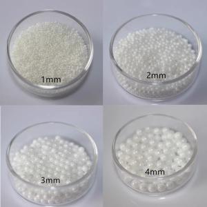 China Hyper Glaze Ceramic Grinding Media Zirconia Balls Ultra Low Porosity For Ball Mill wholesale