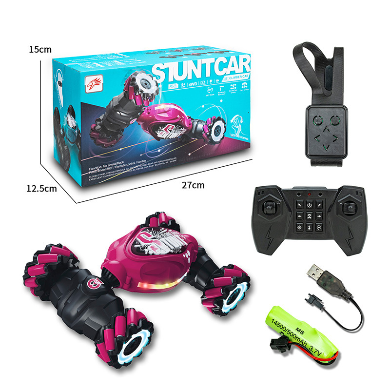 Twisted Car Lighting Music Stunts Climbing Car with Gesture Sensing Control and Remote