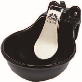 Cast Iron Smooth Finish Livestock Water Bowl 1.7L Ranch Drinking Equipment