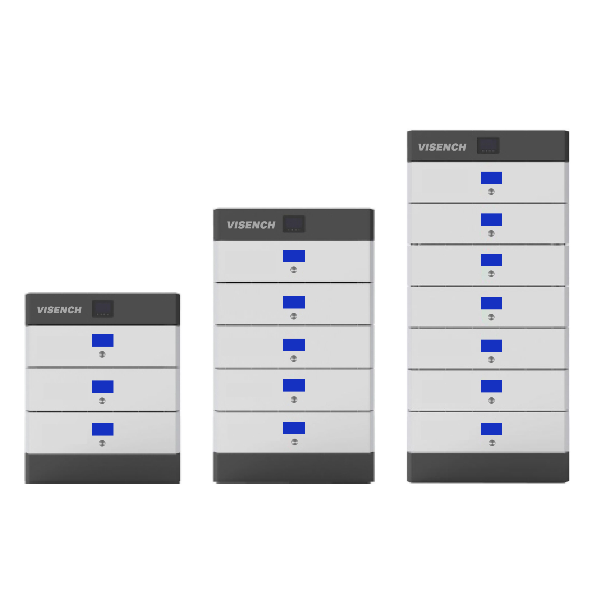 Visench brand Stacked Storage Battery 20kwh 30kwh Home Energy Storage Lfep04 Lithium Ion Battery for solar battery