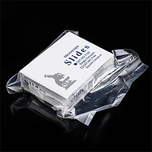 Microscope Slides Concave, Single Concave 50pcs Glass Slide With Depression For Wet Specimen, Lab Sample Observe
