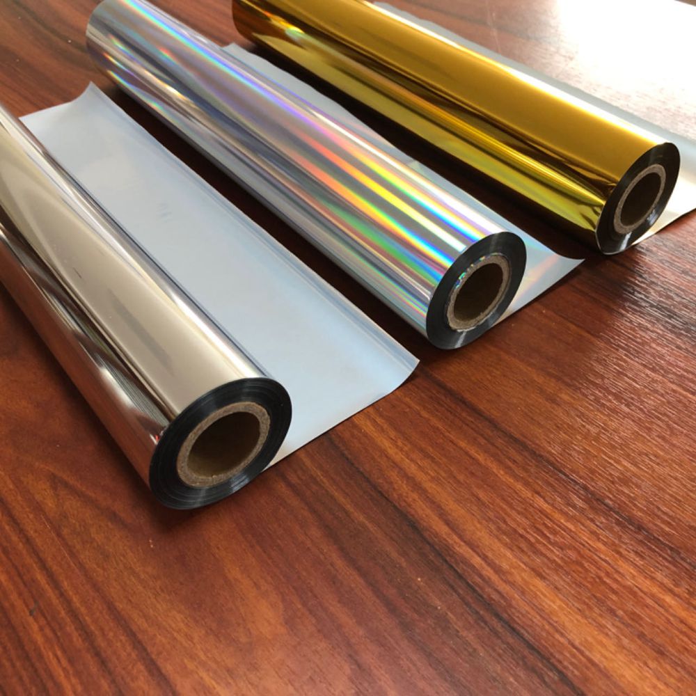 PET Cold Stamping Foil 12 micron Holographic Toner Foil for Paper