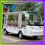 Fashion 14 Person Electric Tourist Vehicles ACmotor Electric Tour Bus7.5KW For