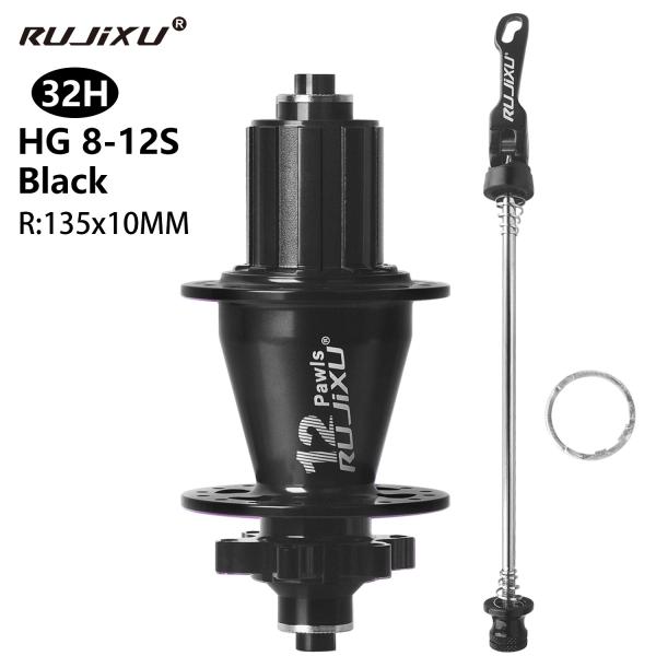 32H Spoke Hole Bicycle Hubs Bicycle Rim Hub 12 Claw Ratchet And 5 Peiling