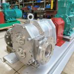 Petrochemical Wastewater Lifting Rubber Rotor Rotary Lobe Pump