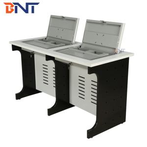China Manual Flip Up Double Computer Desk wholesale