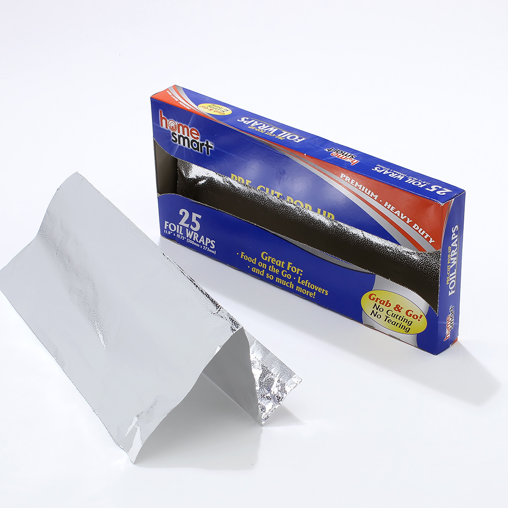 Customized Disposable Aluminum Foil Paper Sheet for Food Packaging and Household BBQ