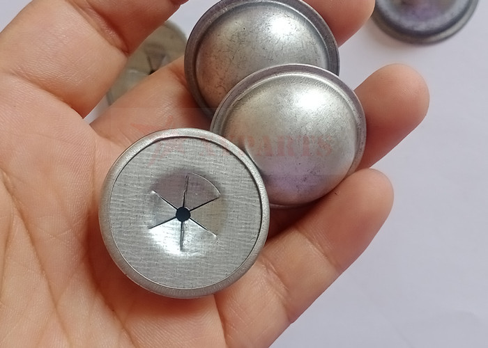 27mm Dome Cap Washer Galvanized Steel Aluminum Stainless Steel For Insulation Pins