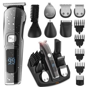China KooFex Mens Beard Hair Trimmer Set IPX6 Waterproof Ultralight wholesale