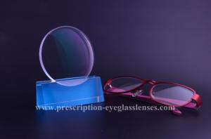 China 1.56 HMC Blue Cut Prescription Eyeglass Lenses For Anti-Blue Ray Green Coating wholesale