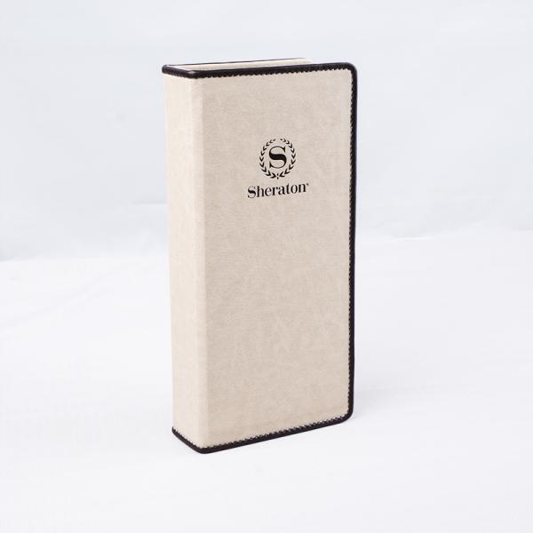 Classic Hotel Bathroom Pu Leather Tissue Box Conference folder