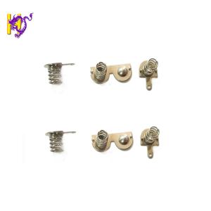 China Customized Stainless Steel AAA Battery Spring Contacts Nickel / Chrome Plated wholesale