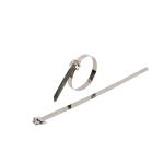 L Type 304 316 Stainless Steel Cable Zip Ties Straps 10mm 12mm 15mm 19mm Width