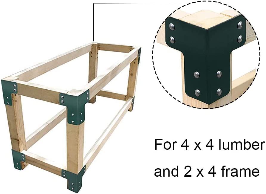Steel Work Bench Brackets DIY Heavy Duty Craft Table Work Benches for Garage