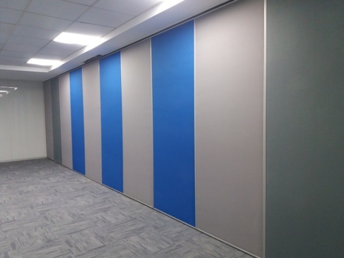 Decorative Sound Proof Movable Partition Walls No Floor Track Multi Color