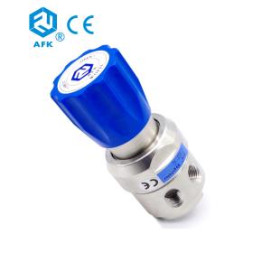 China Panel Mounted Stainless Steel Union Single Stage Gas Pressure Regulator 100 psi wholesale