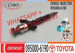 High Quality Diesel Fuel Injector 095000-6190/095000-7390 23670-30100 for TOYOTA