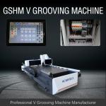 Hydraulic V Groove Machine For Metal Kitchen Cabinet Making Machine
