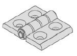 China Powder Coating Electrophoresis Aluminum Hinge Mill Finish wholesale