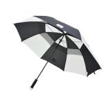 Manual Metal Frame Windproof Golf Umbrellas With Straight Handle