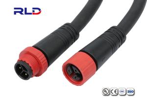China Screw Type IP68 Waterproof Outdoor Lighting Connectors 2 Pin 3 Pin wholesale