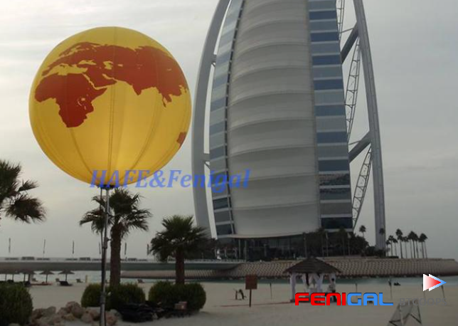 800w RGB Led Event Lighting Balloon For Wedding Party Advertising Customization