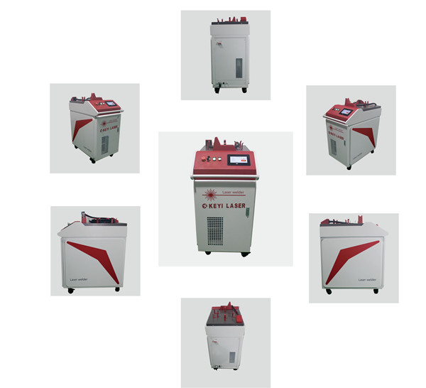 Wobble Head Automatic Laser Welding Machine For Stainless Steel Iron Aluminum Copper