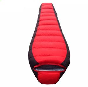 China 170T Pongee Hollow Cotton Waterproof Sleeping Bag 210x75cm wholesale