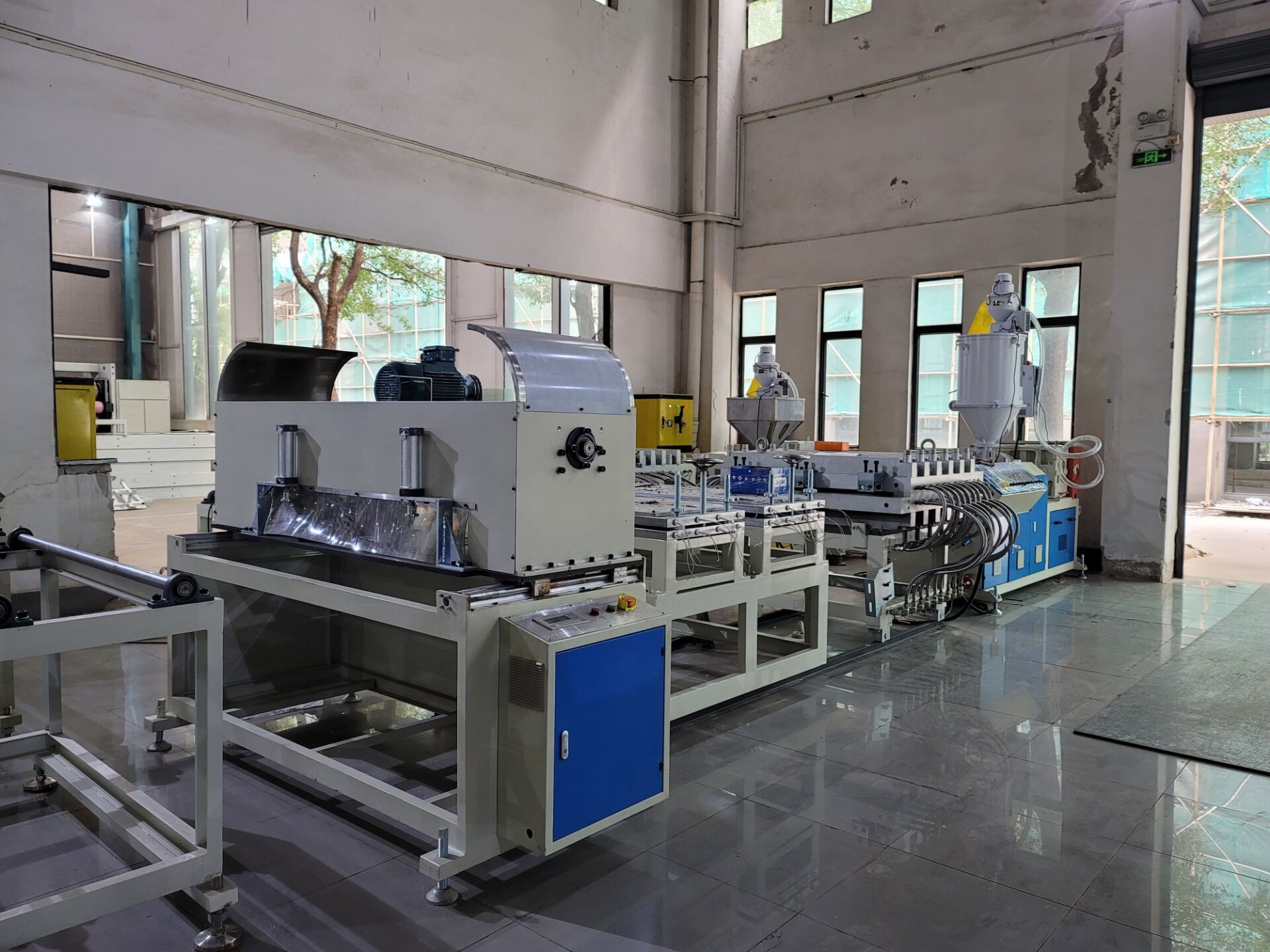 Pa6 Nylon Thick Board Extrusion Machine Single Screw