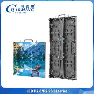 China P2.6 Economical Full Color Advertising Video Wall Stage Conference Concert Church Event Outdoor LED Rental Screen wholesale