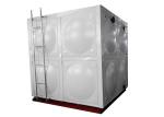Colored Steel Water Storage Tanks , 50mm Polyurethane Thermal Water Tank