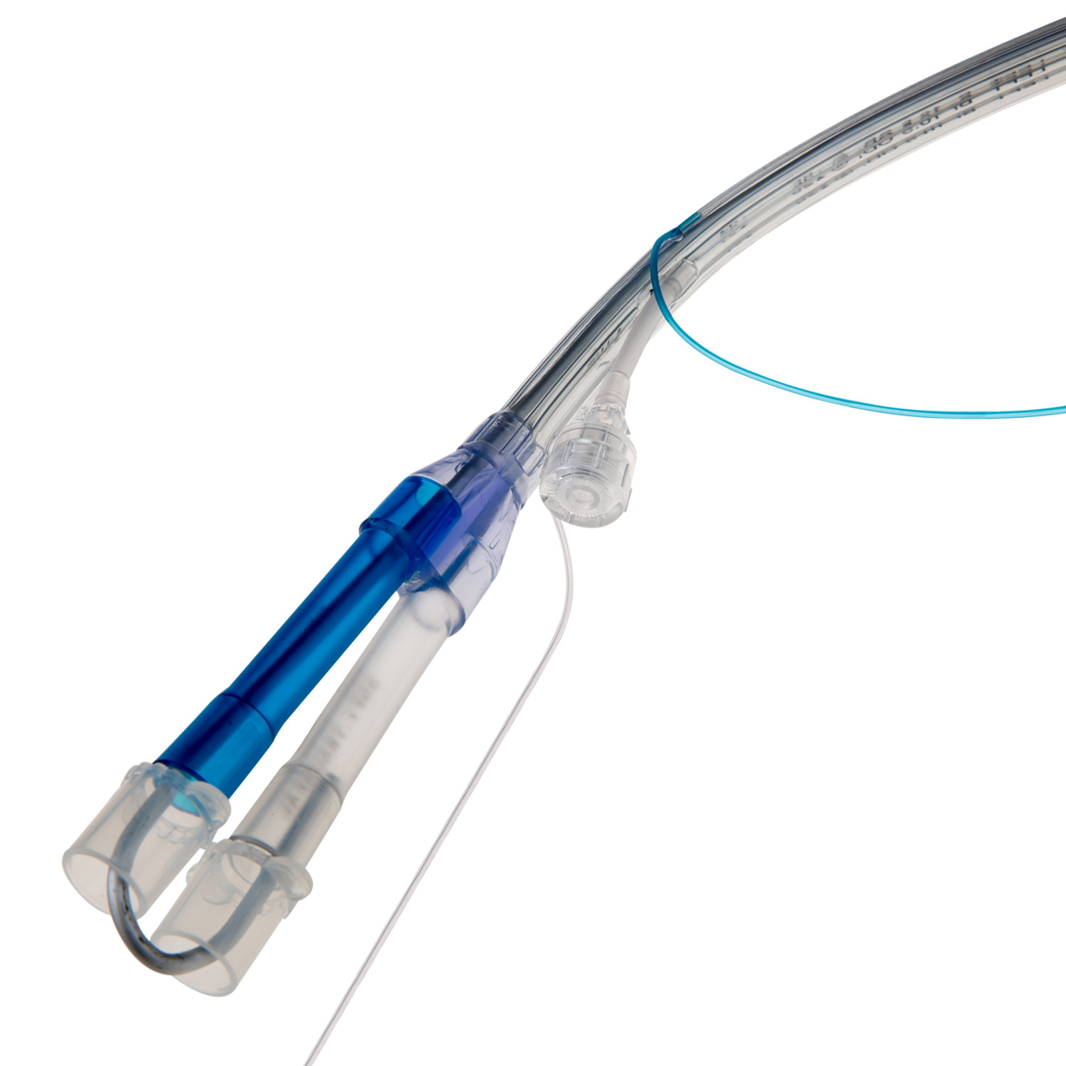 Double Lumen Endotracheal Tube Right And Left Side PU Micro Thin Balloon